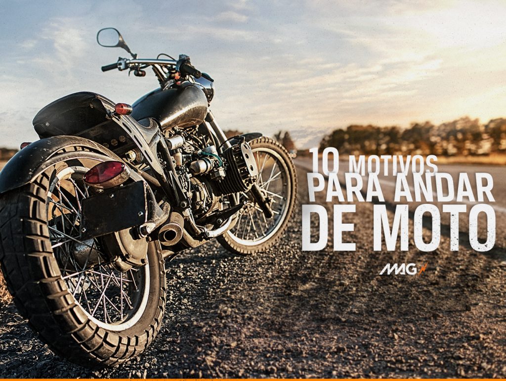 Quais os benefícios de andar de moto?
