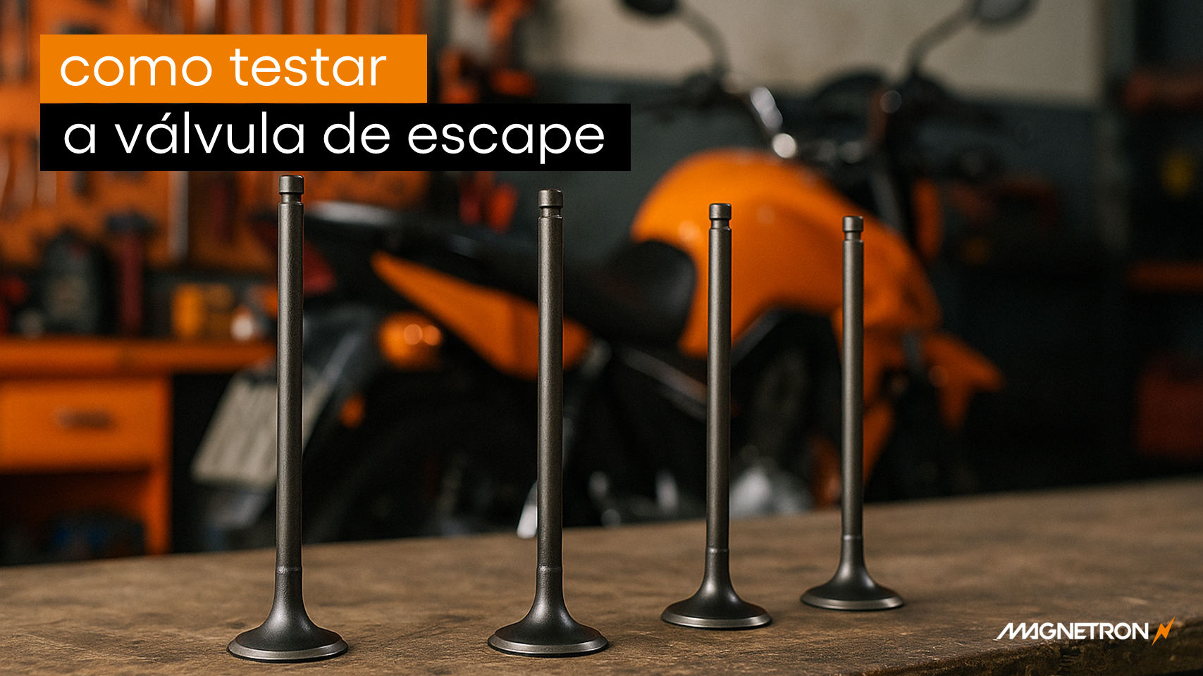 Como testar válvula de escape com ímã